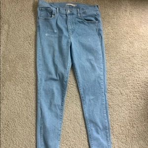 Levi light denim pants